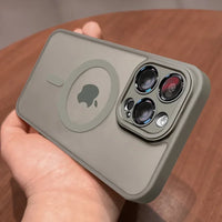 Funda Magnética Transparente Compatible con Carga Inalámbrica